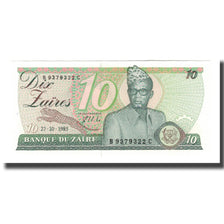 Banknote, Zaire, 10 Zaïres, 1985, 1985-10-27, KM:27A, UNC(65-70)