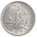 FRANCE, Semeuse, 2 Francs, 1917, Paris, KM #845.1, MS(60-62), Silver, 27,...