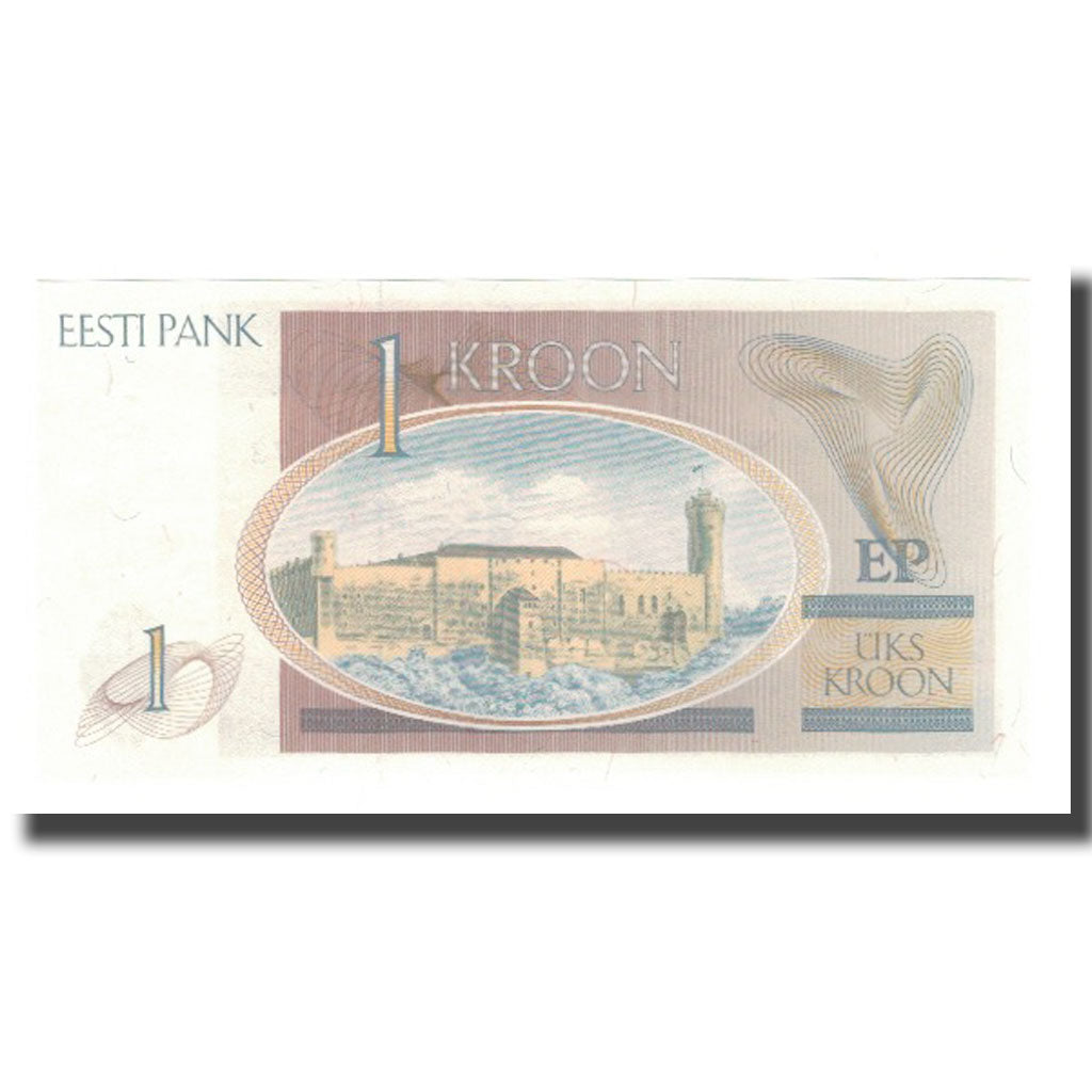Banknote, Estonia, 1 Kroon, 1992, KM:69a, UNC(65-70)