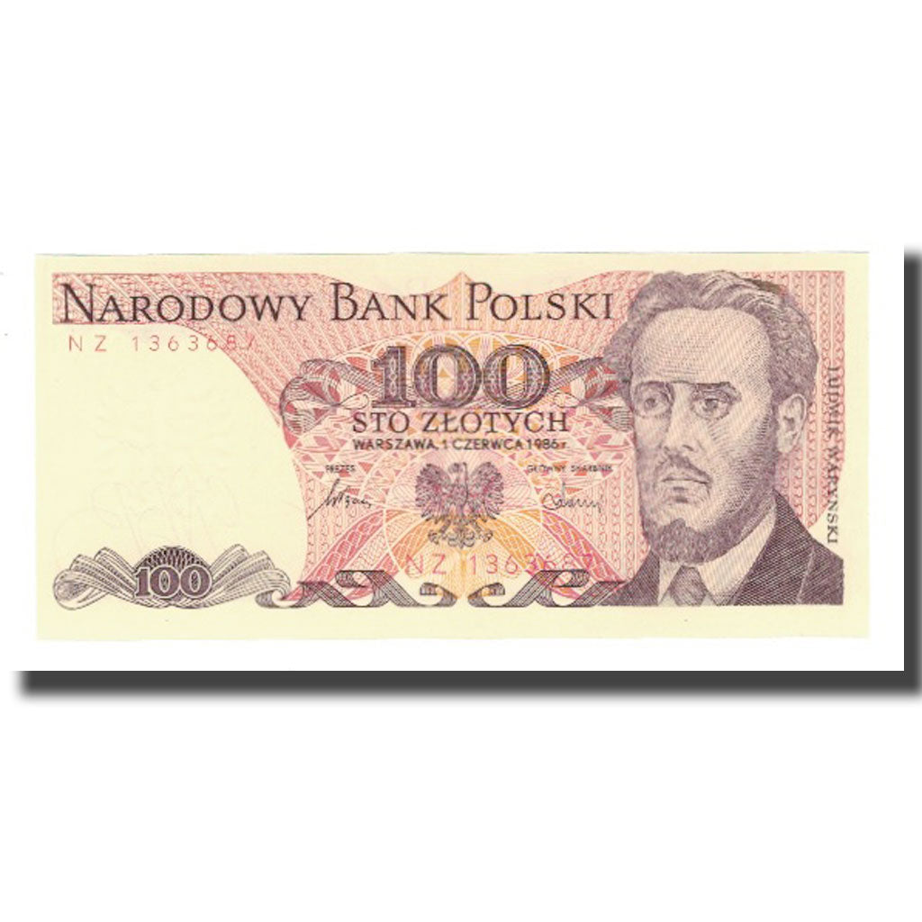 Banknote, Poland, 100 Zlotych, 1988, 1988-12-01, KM:143c, UNC(65-70)