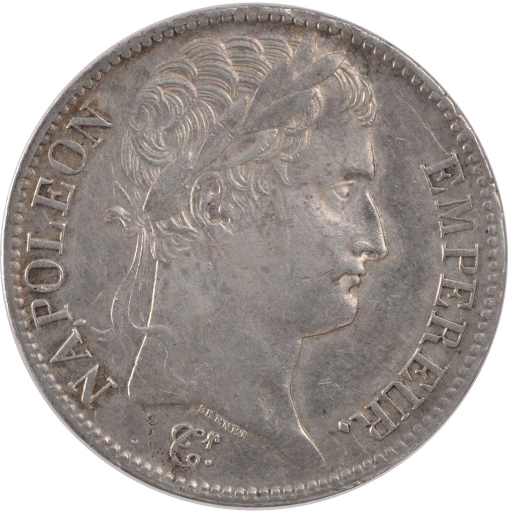 Premier Empire, 5 Francs au revers Empire