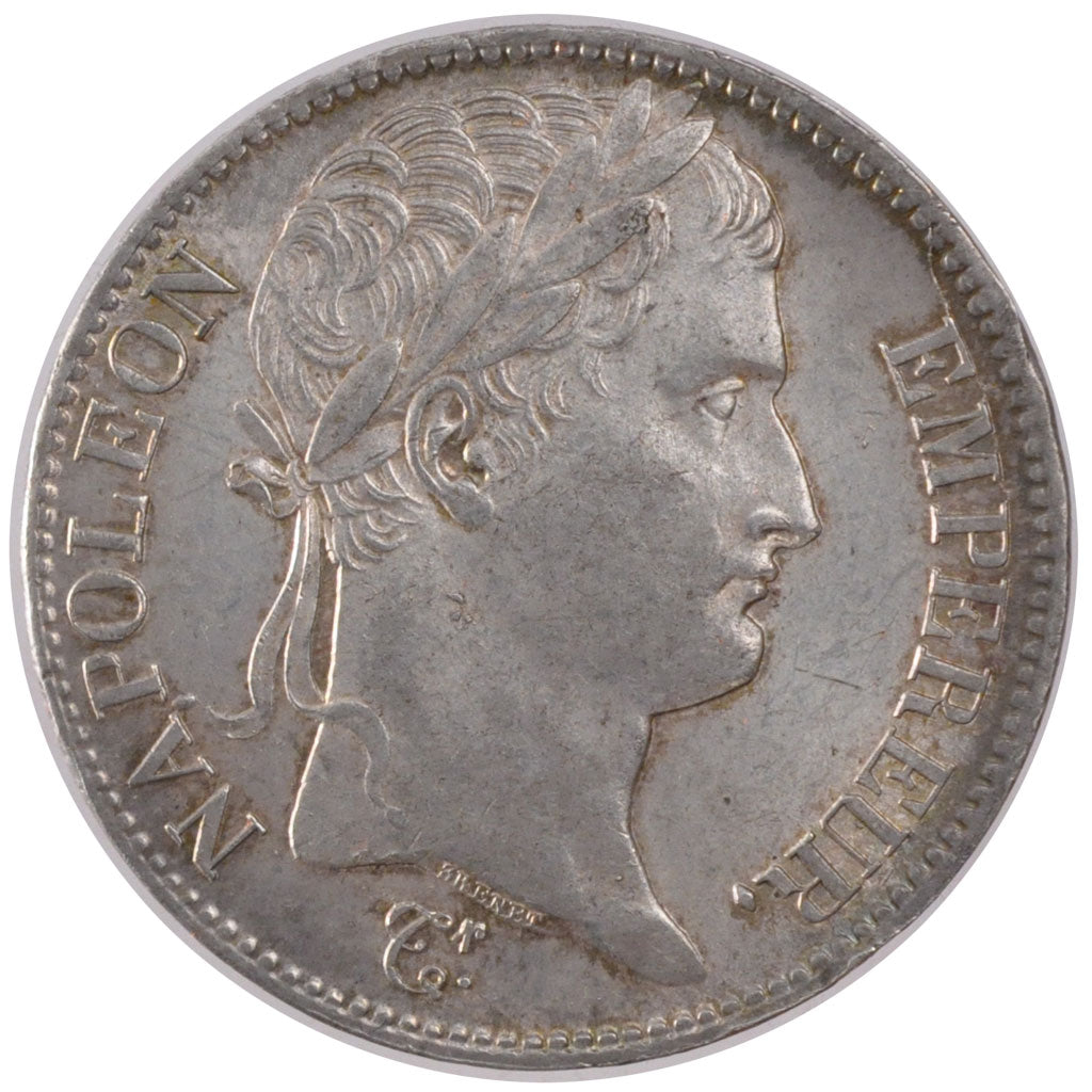 FRANCE, 5 Francs, 1810, Bayonne, AU(50-53), Silver, Gadoury #584, 25.00