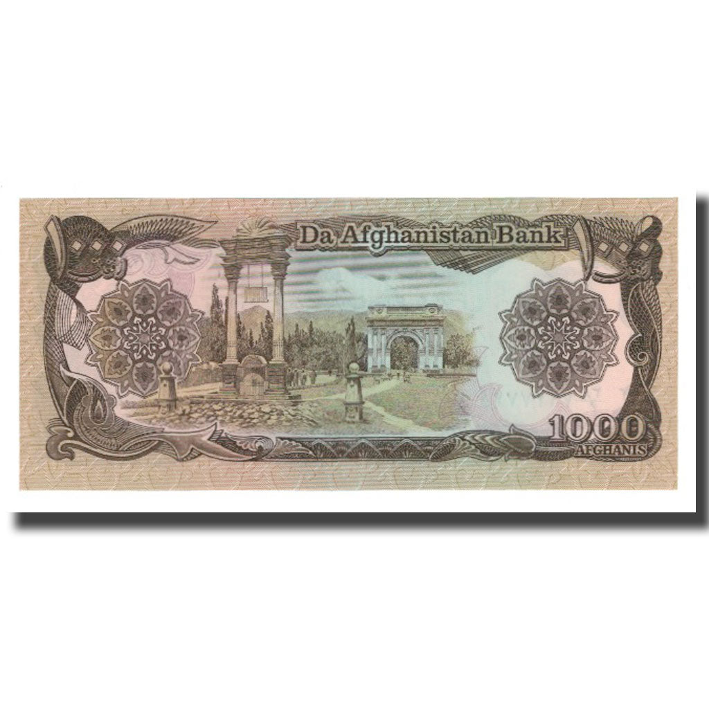 Billete, 1000 Afghanis, 1979, Afganistán, KM:61c, UNC