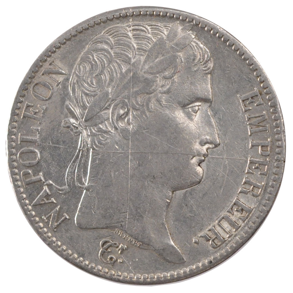 Coin, France, Napoléon I, 5 Francs, 1811, Rouen, EF(40-45), Silver, KM:694.2