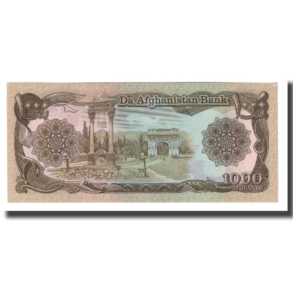 Banknote, Afghanistan, 1000 Afghanis, SH1369 (1990), KM:61b, UNC(65-70)