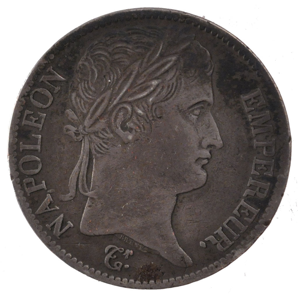 FRANCE, 5 Francs, 1813, Utrecht, EF(40-45), Silver, Gadoury #584, 24.63