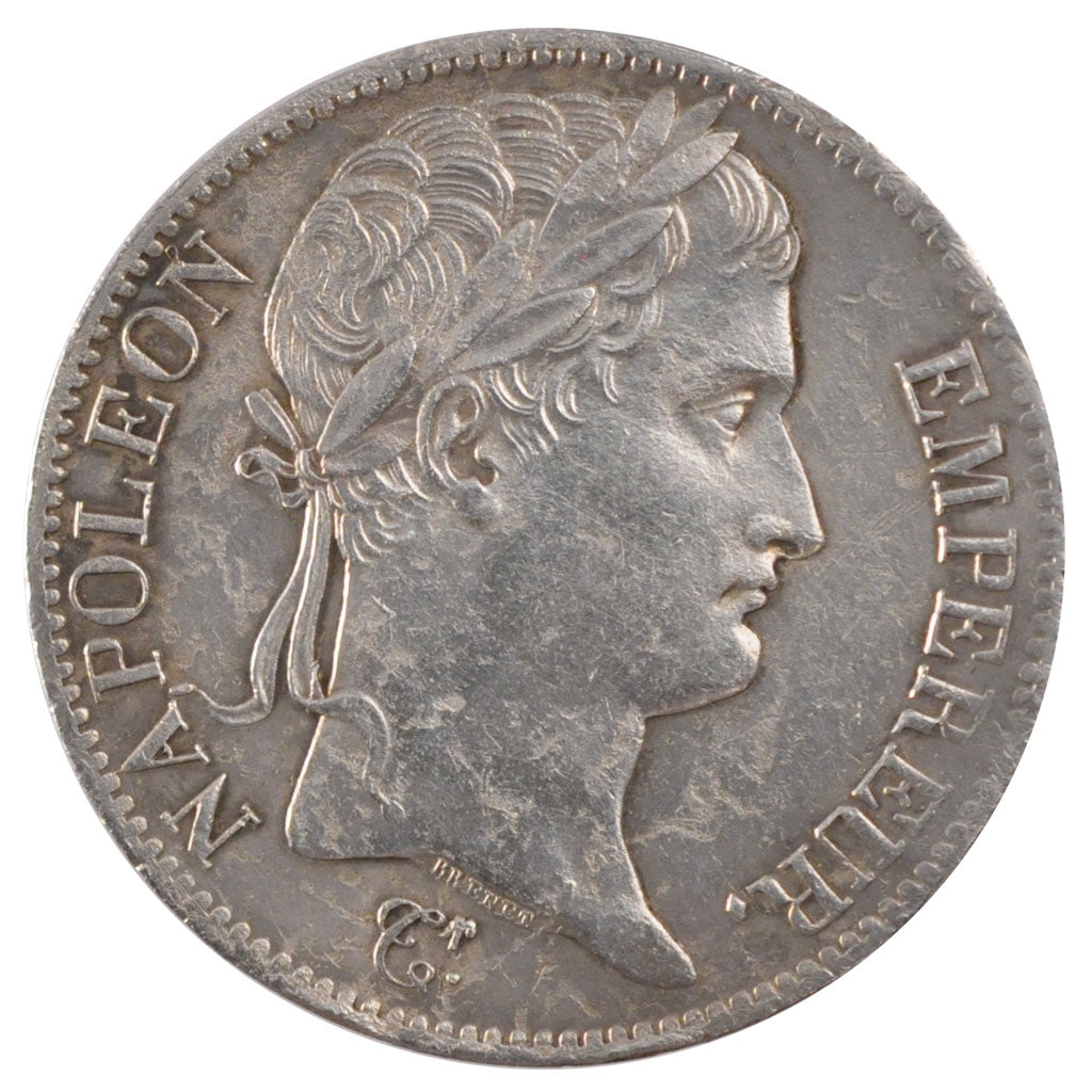 FRANCE, Napoléon I, 5 Francs, 1813, Marseille, KM #694.11, EF(40-45), Silver, G.