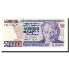 Banknote, Turkey, 500,000 Lira, L.1970, KM:212, UNC(65-70)