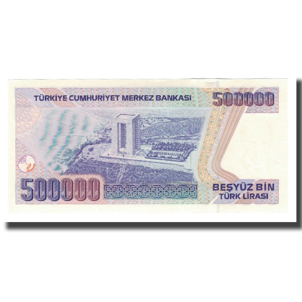 Banknote, Turkey, 500,000 Lira, L.1970, KM:212, UNC(65-70)