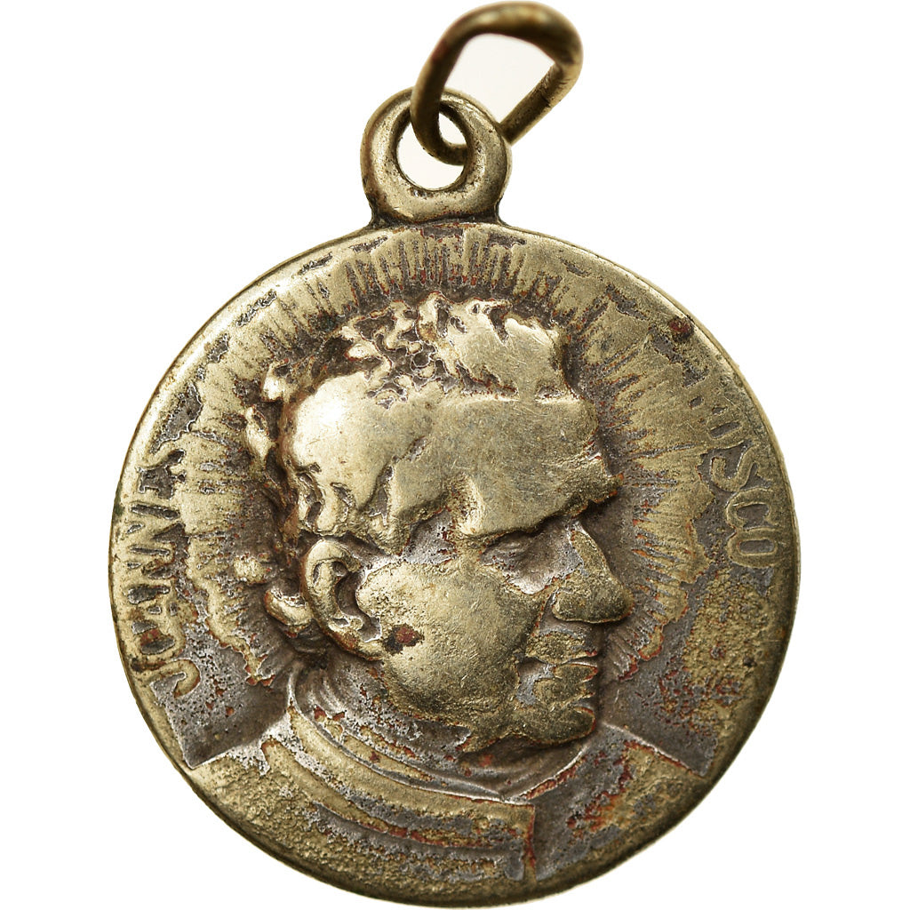 Italy, Medal, San Joannes Bosco, Religions & beliefs, VF(30-35), Copper
