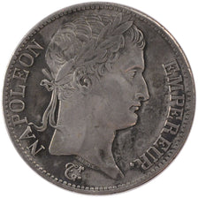 FRANCE, Napoléon I, 5 Francs, 1814, Paris, KM #694.1, EF(40-45), Silver, Gadoury