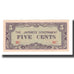 Billet, MALAYA, 5 Cents, Undated (1942), KM:M2a, NEUF
