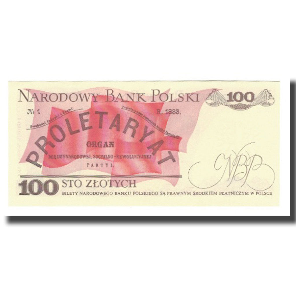 Banknot, Polska, 100 Zlotych, 1986, 1986-06-01, KM:143e, UNC(65-70)