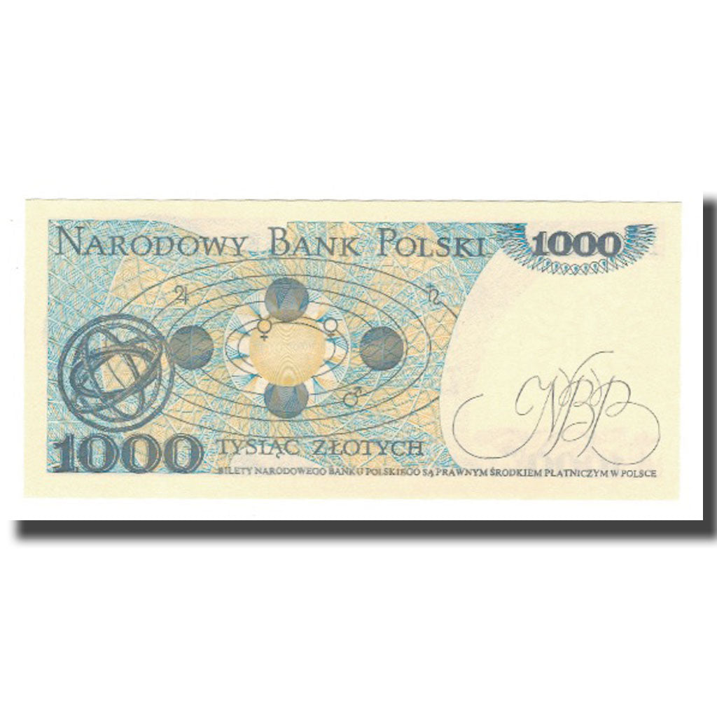 Banknote, Poland, 1000 Zlotych, 1982, 1982-06-01, KM:146c, UNC(65-70)