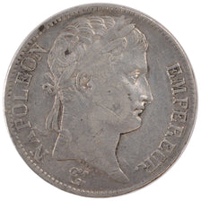 Coin, France, Napoléon I, 5 Francs, 1813, Perpignan, EF(40-45), Silver