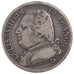 Francia, Louis XVIII, Louis XVIII, 5 Francs, 1814, Bayonne, MB+, Argento, Gad...