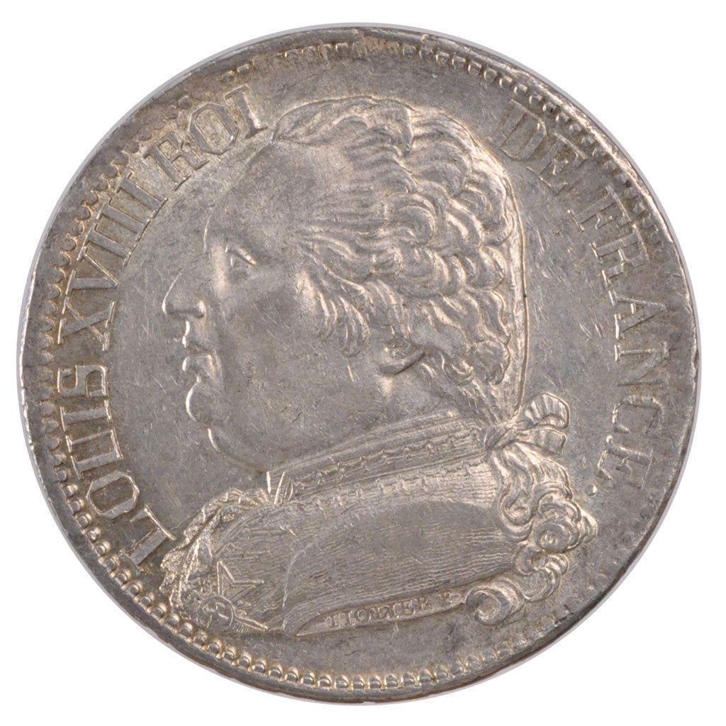 Münze, Frankreich, Louis XVIII, Louis XVIII, 5 Francs, 1815, Limoges, VZ