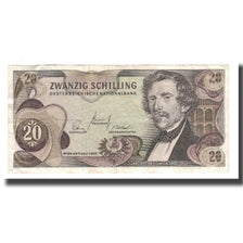 Billet, Autriche, 20 Schilling, 1967 (1968), 1967-07-02, KM:142a, SUP