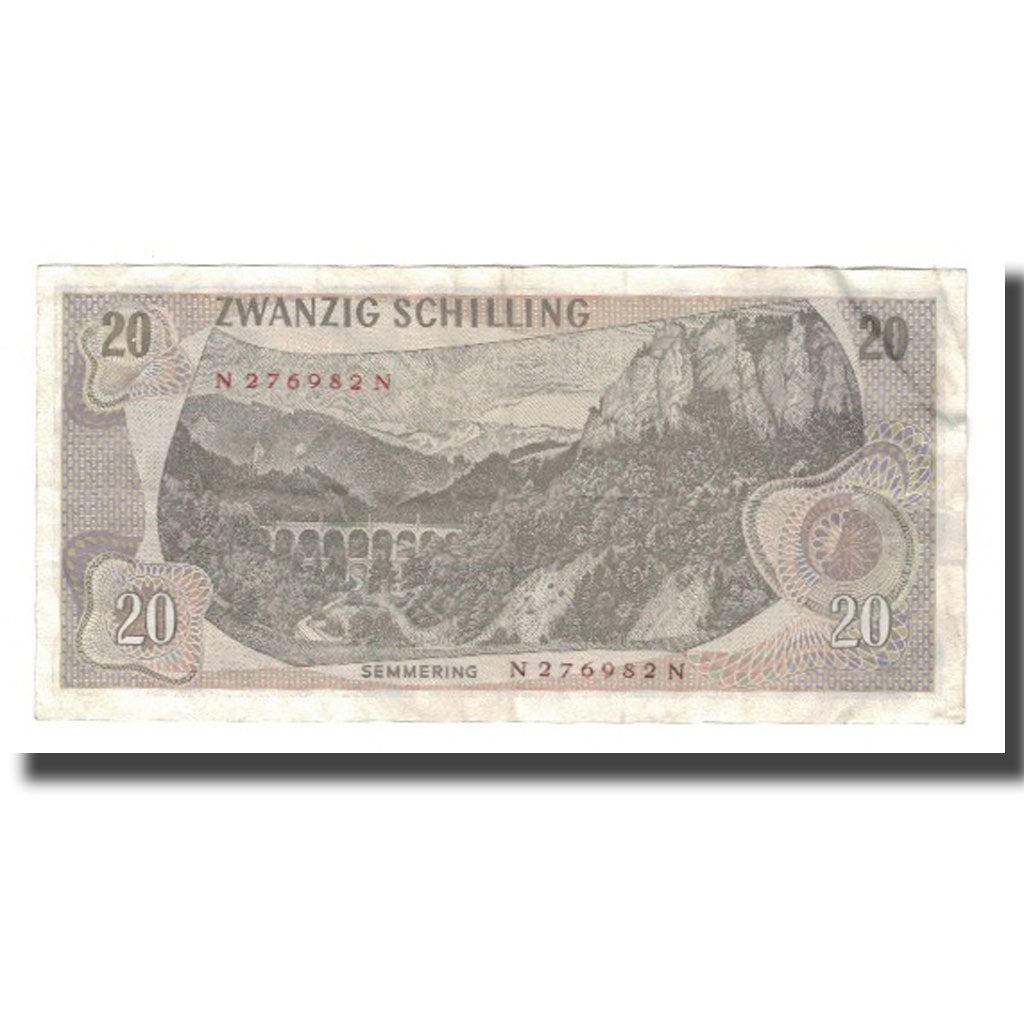 Billet, Autriche, 20 Schilling, 1967 (1968), 1967-07-02, KM:142a, SUP
