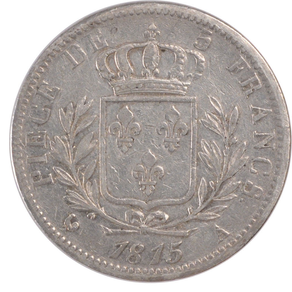Louis XVIII, 5 Francs au buste habillé