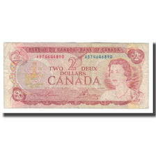Banconote, Canada, 2 Dollars, 1974, KM:86a, MB+