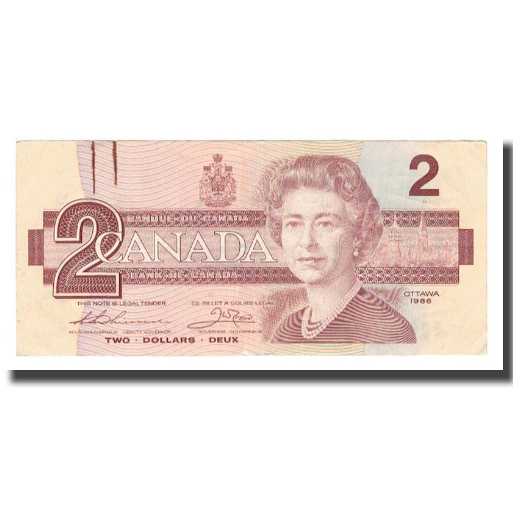Banknot, Canada, 2 Dollars, 1986, KM:94b, AU(50-53)