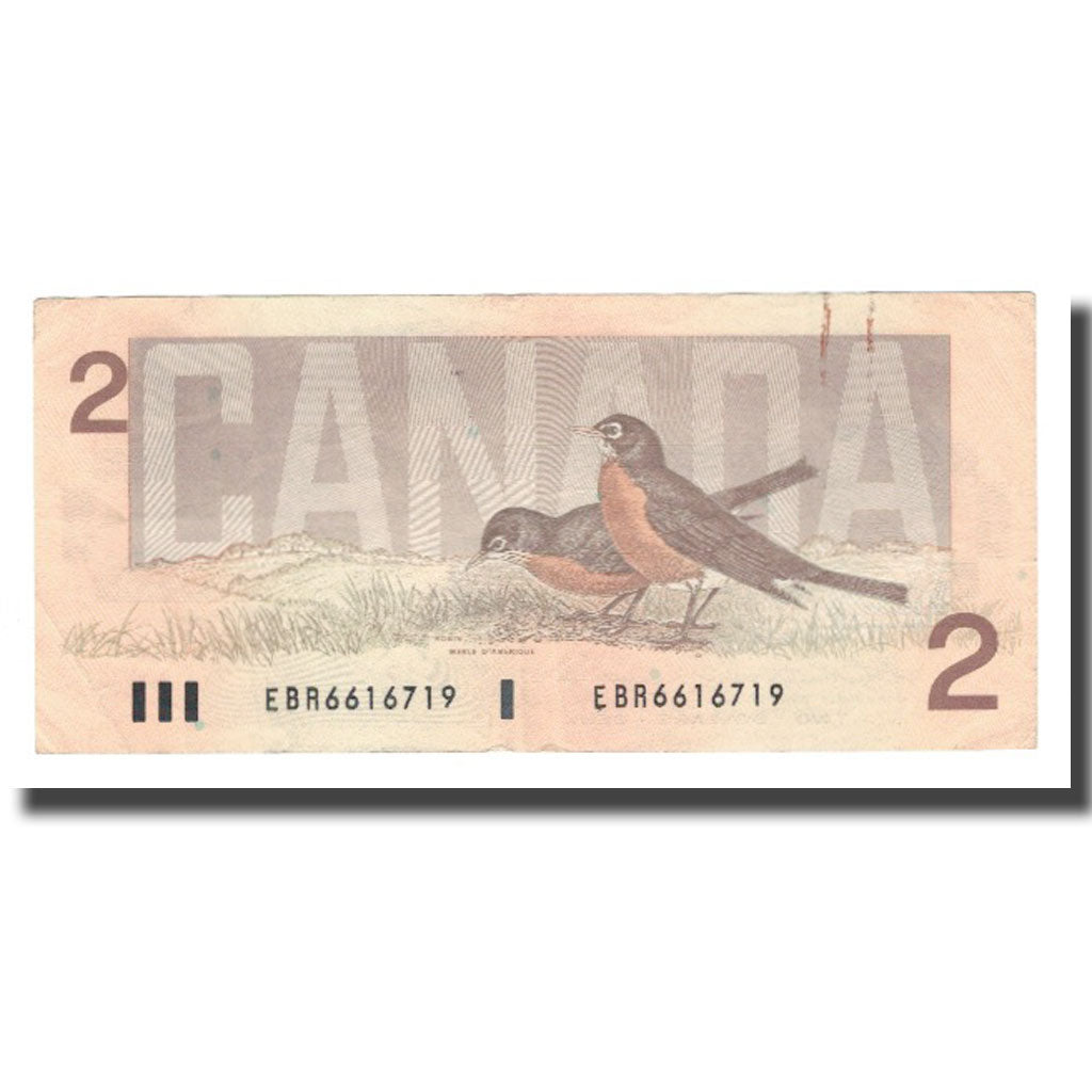 Banknot, Canada, 2 Dollars, 1986, KM:94b, AU(50-53)