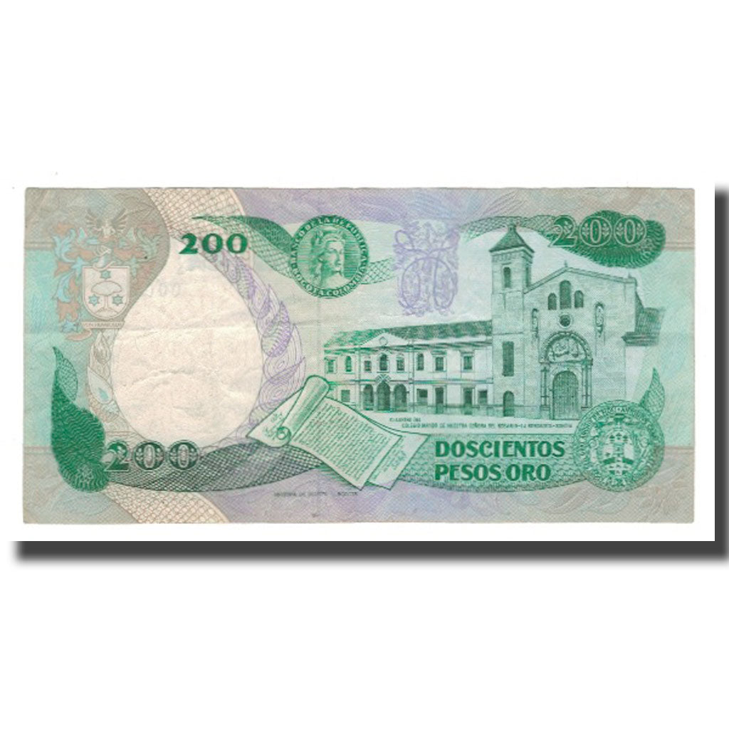 Banknote, Colombia, 200 Pesos Oro, 1984, 1984-11-01, KM:429b, EF(40-45)