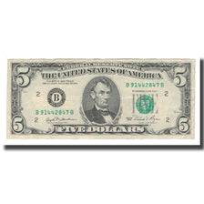 Banknote, United States, Five Dollars, 1981, KM:3513, EF(40-45)