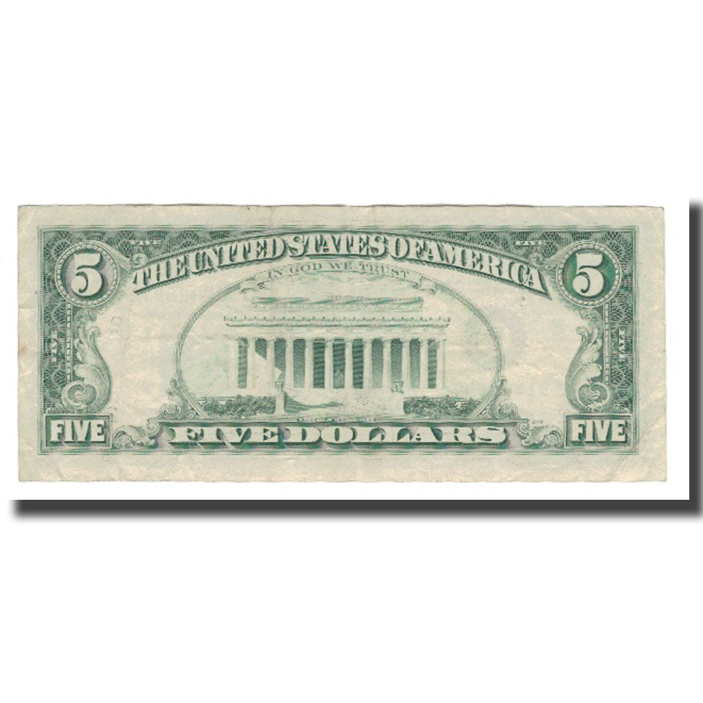 Banconote, Stati Uniti, Five Dollars, 1981, KM:3513, BB