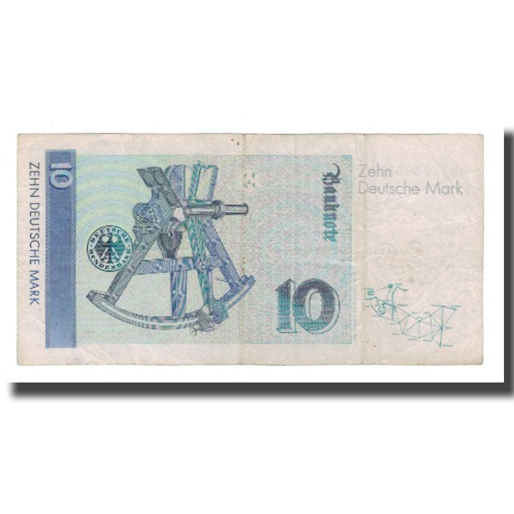 Banknote, GERMANY - FEDERAL REPUBLIC, 10 Deutsche Mark, 1993, 1993-10-01