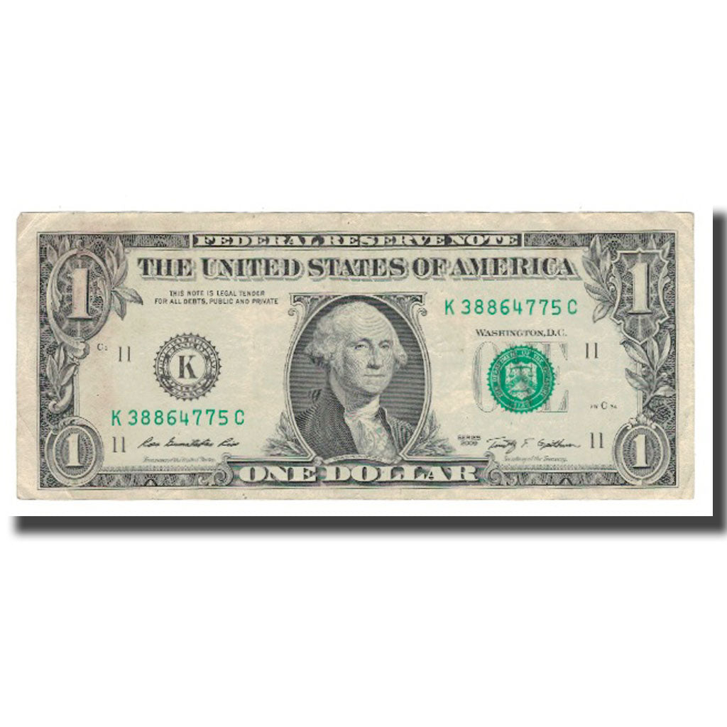 Geldschein, Vereinigte Staaten, One Dollar, 2009, KM:4921, SS