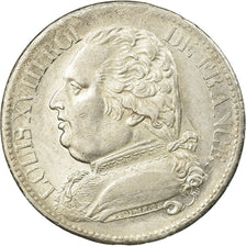 Munten, Frankrijk, Louis XVIII, Louis XVIII, 5 Francs, 1815, Bayonne, ZF+
