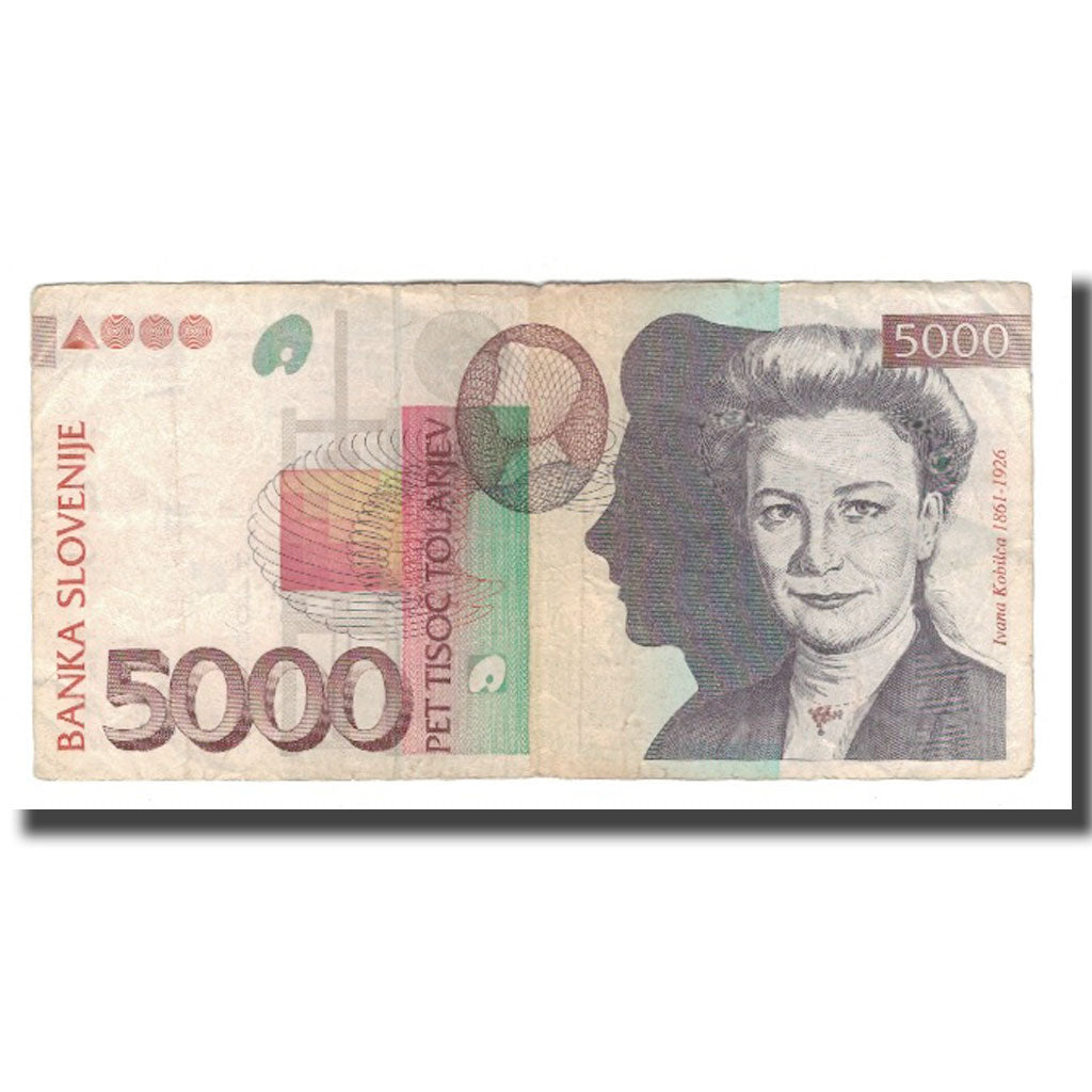 Banknote, Slovenia, 5000 Tolarjev, 1993, 1993-06-01, KM:19a, EF(40-45)