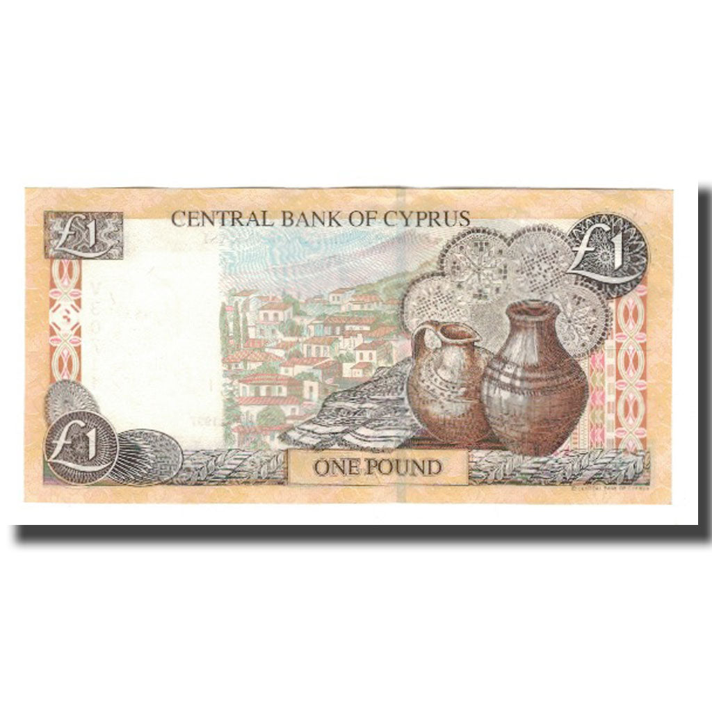 Banknot, Cypr, 1 Pound, 1997, 1997-10-01, KM:60a, UNC(60-62)