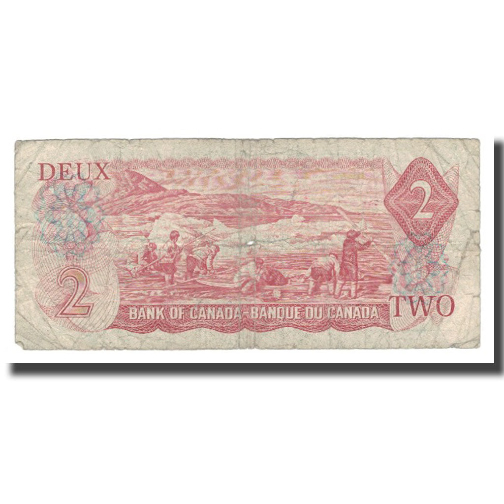 Billete, 2 Dollars, 1974, Canadá, KM:86a, RC