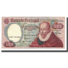 Geldschein, Portugal, 500 Escudos, 1979, 1979-10-04, KM:177a, VZ+
