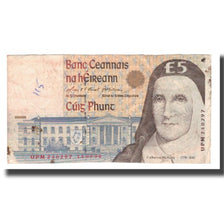 Geldschein, Ireland - Republic, 5 Pounds, 1998, 1998-09-14, KM:75b, S