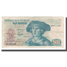 Banknote, Belgium, 500 Francs, 1963, 1963-12-12, KM:135a, EF(40-45)