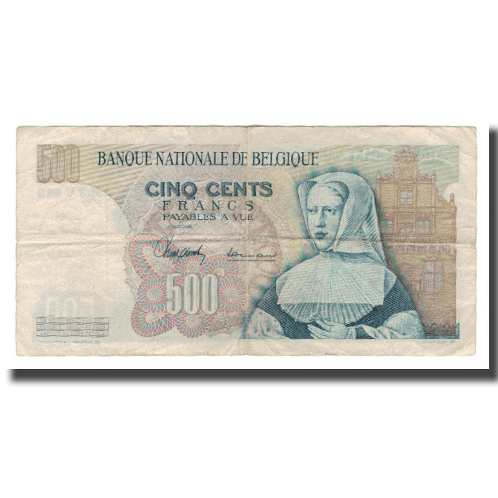 Banknote, Belgium, 500 Francs, 1963, 1963-12-12, KM:135a, EF(40-45)