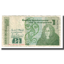 Banconote, Irlanda - Repubblica, 1 Pound, 1987, 1987-03-25, KM:70c, MB+