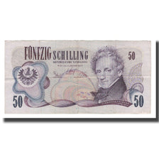 Banknote, Austria, 50 Schilling, 1970, 1970-01-02, KM:143a, EF(40-45)