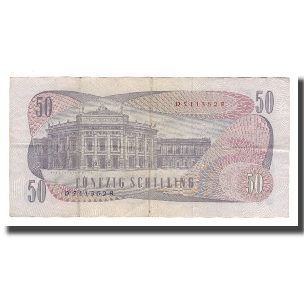 Banknote, Austria, 50 Schilling, 1970, 1970-01-02, KM:143a, EF(40-45)