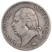 FRANCE, Louis XVIII, 5 Francs, 1816, Toulouse, KM #711.9, VF(30-35), Silver,...