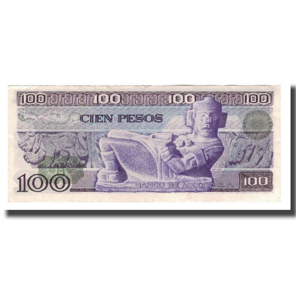 Nota, México, 100 Pesos, 1978, 1978-07-05, KM:66b, UNC(63)