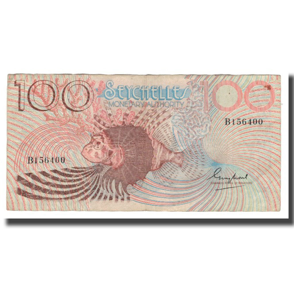 Geldschein, Seychelles, 100 Rupees, Undated (1980), KM:27A, S+