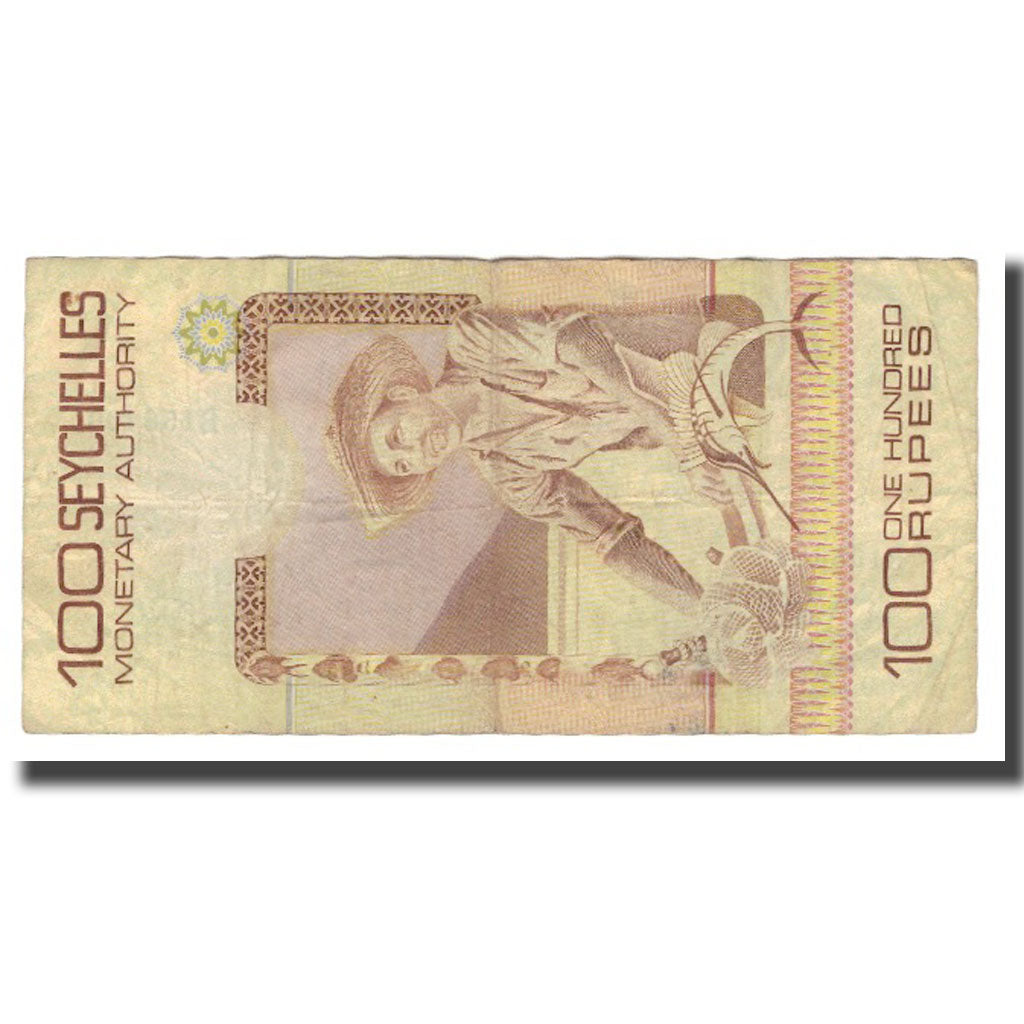Geldschein, Seychelles, 100 Rupees, Undated (1980), KM:27A, S+