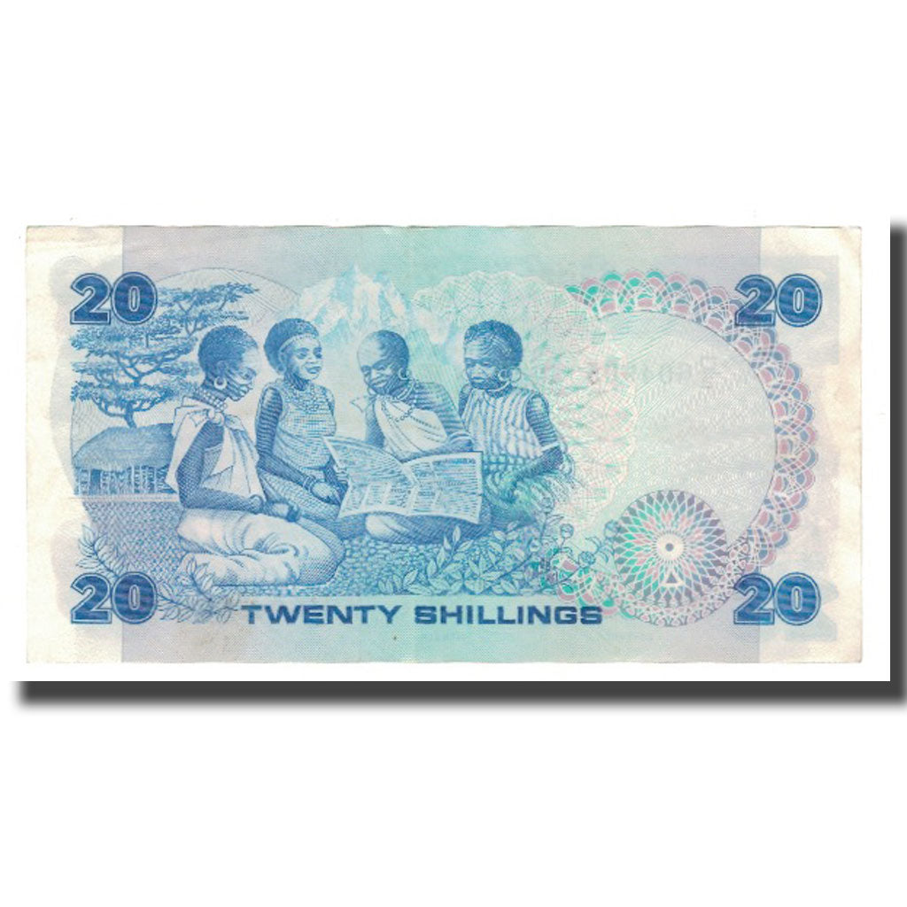 Billet, Kenya, 20 Shillings, 1981, 1981-01-01, KM:21a, SUP