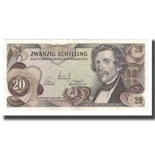 Banknote, Austria, 20 Schilling, 1967, 1967-07-02, KM:142a, AU(50-53)