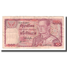 Geldschein, Thailand, 100 Baht, Undated (1978), KM:89, S+